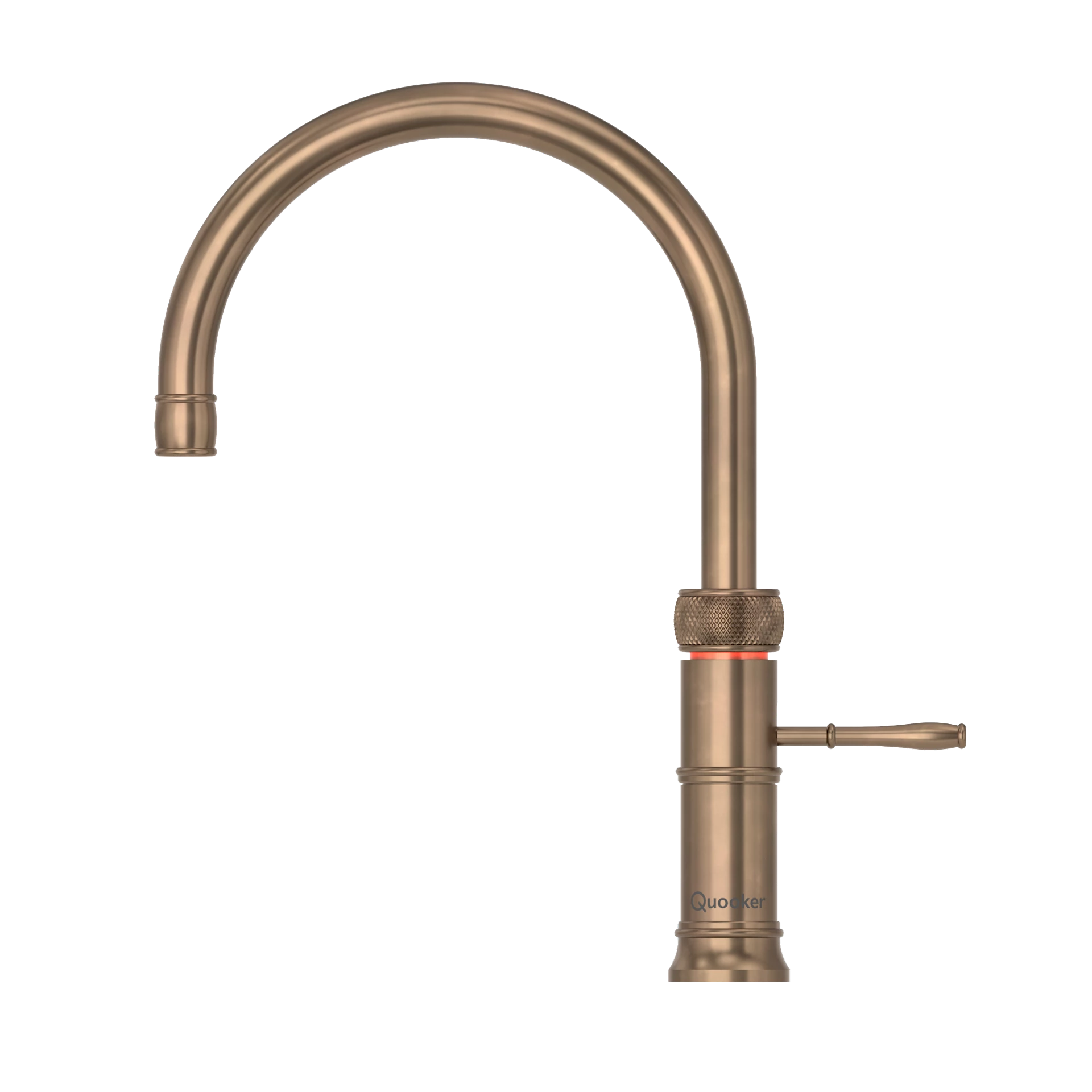 ARTQ911610702 - Classic Fusion Round kjøkkenbatteri m/kokende vann, aldret messing - 