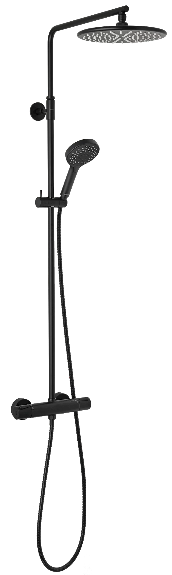 NRF4450581 - Silhouet takdusjsett, sort matt - 