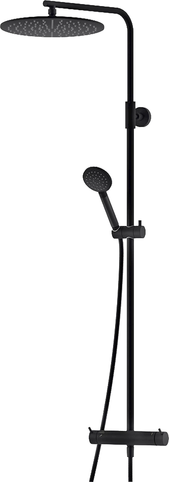 NRF4290495 - INXX II shower system Kit, sort matt - 