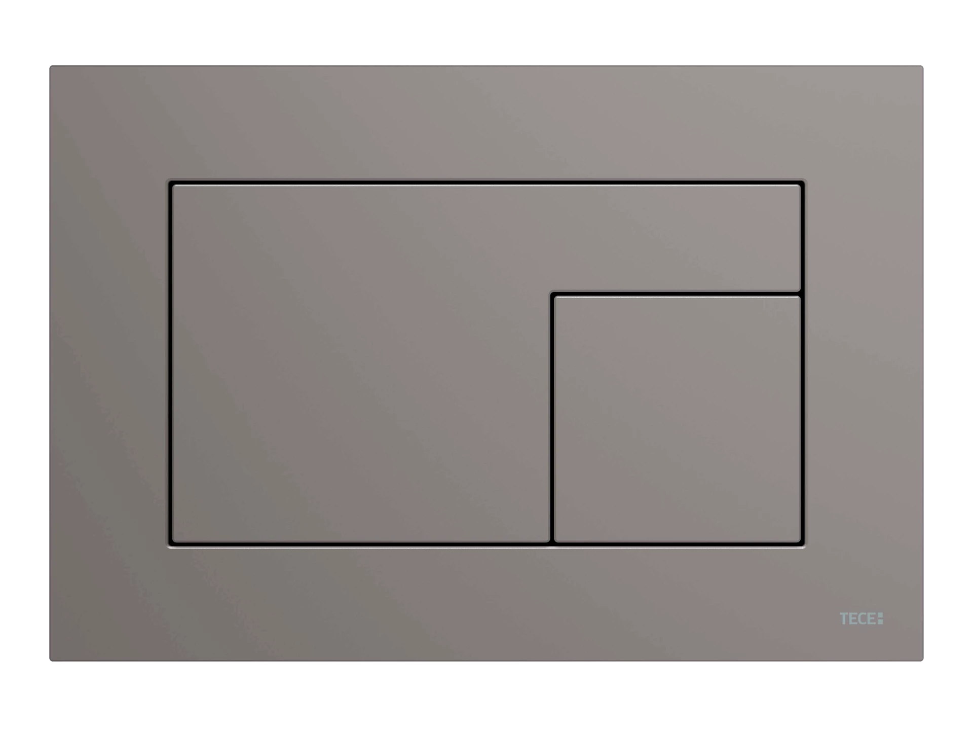 NRF6122977 - TECEvelvet betjeningsplate, gråbrun - 