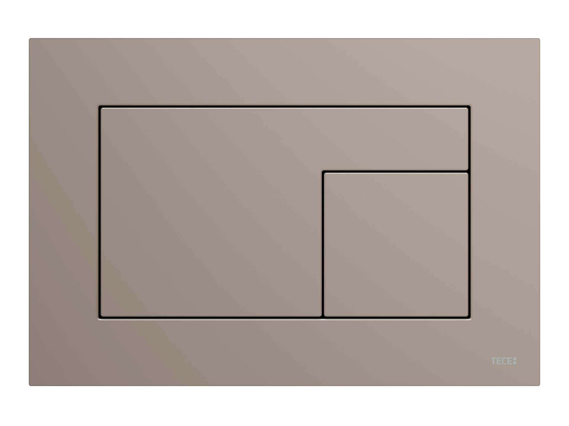 NRF6122976 - TECEvelvet betjeningsplate, brunbeige - 