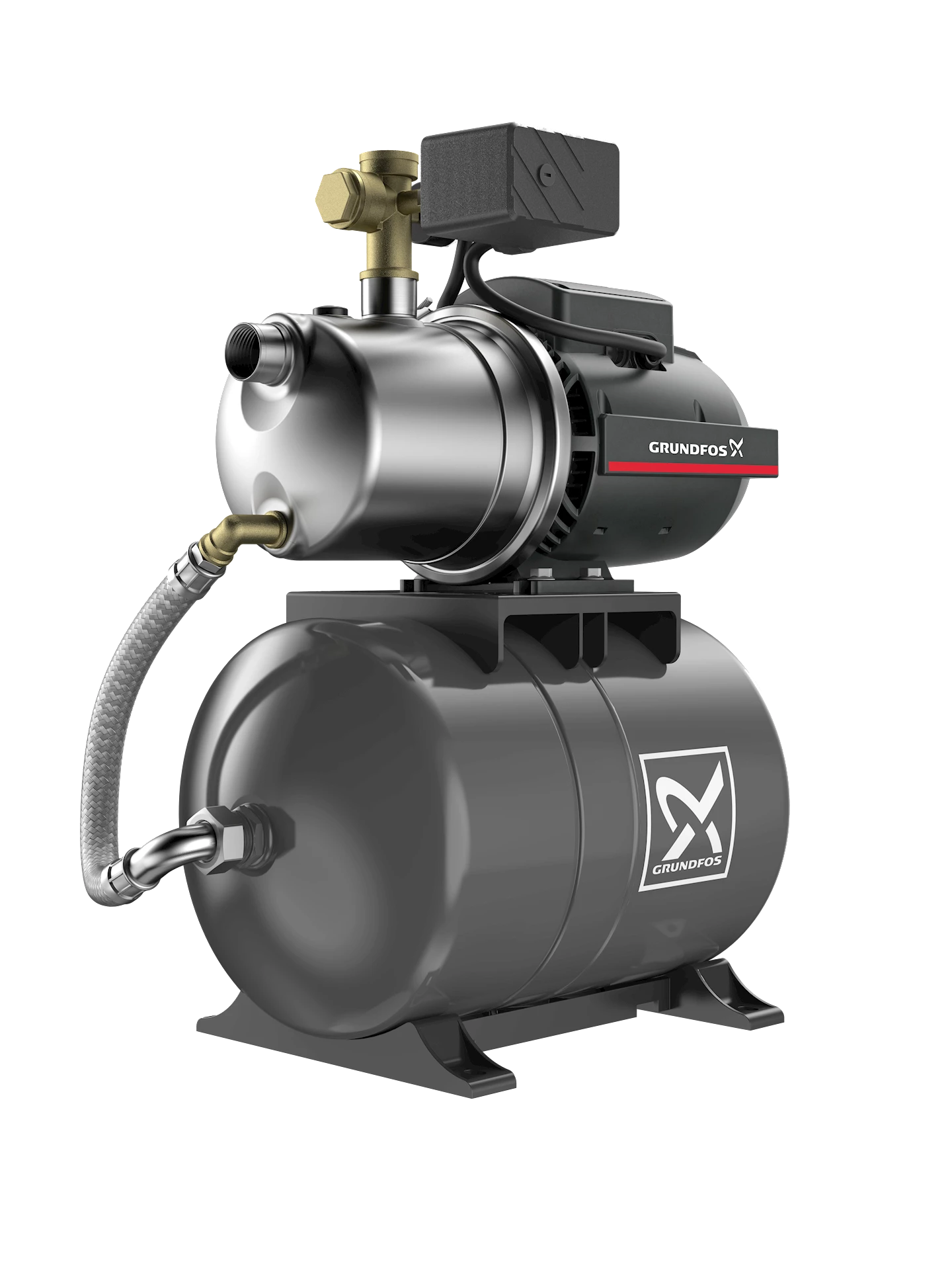 NRF9040044 - JP 4-47 vannforsyningspumpe med 20 l trykktank - 