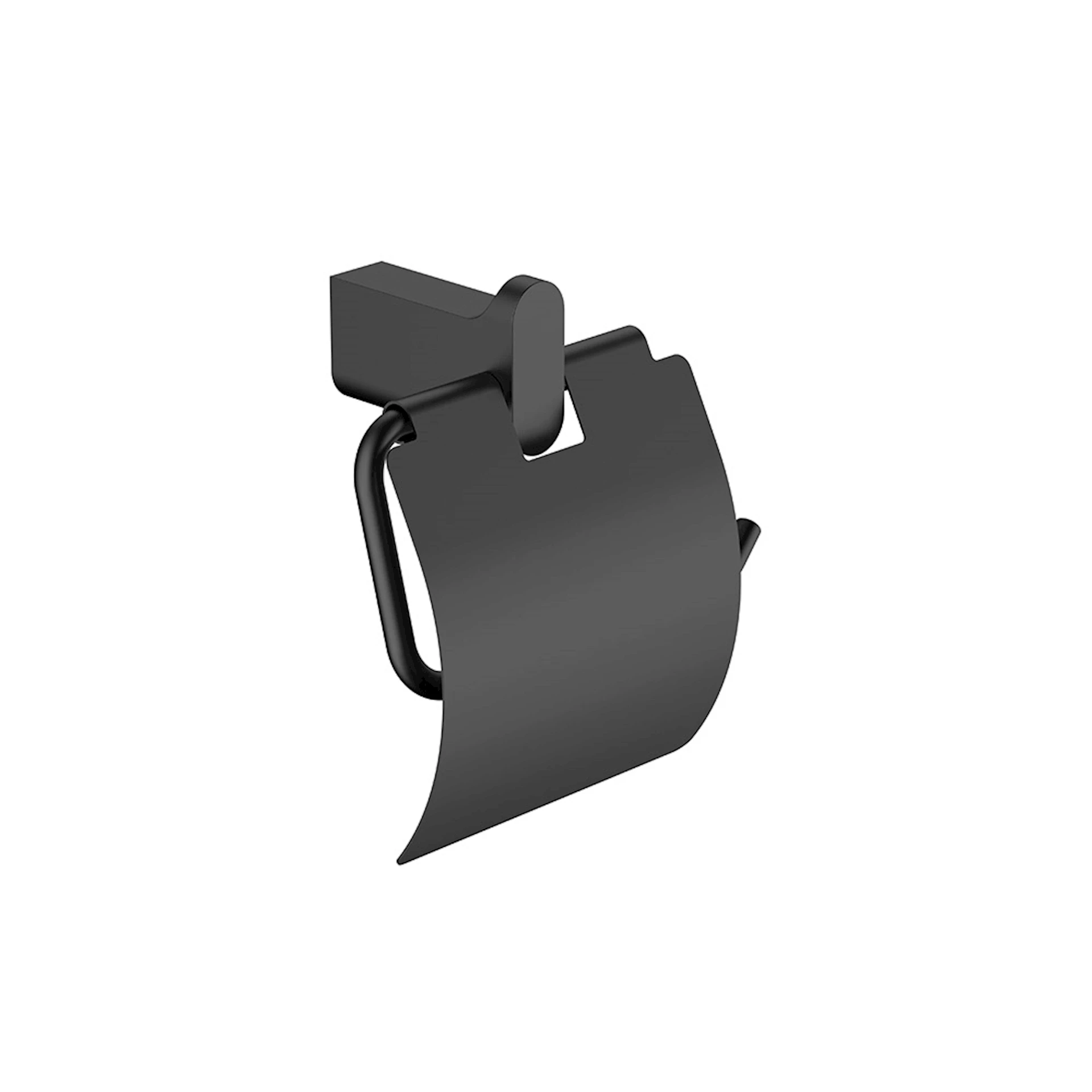 ART203074 - Polito toalettrullholder lokk - Sort Matt - 