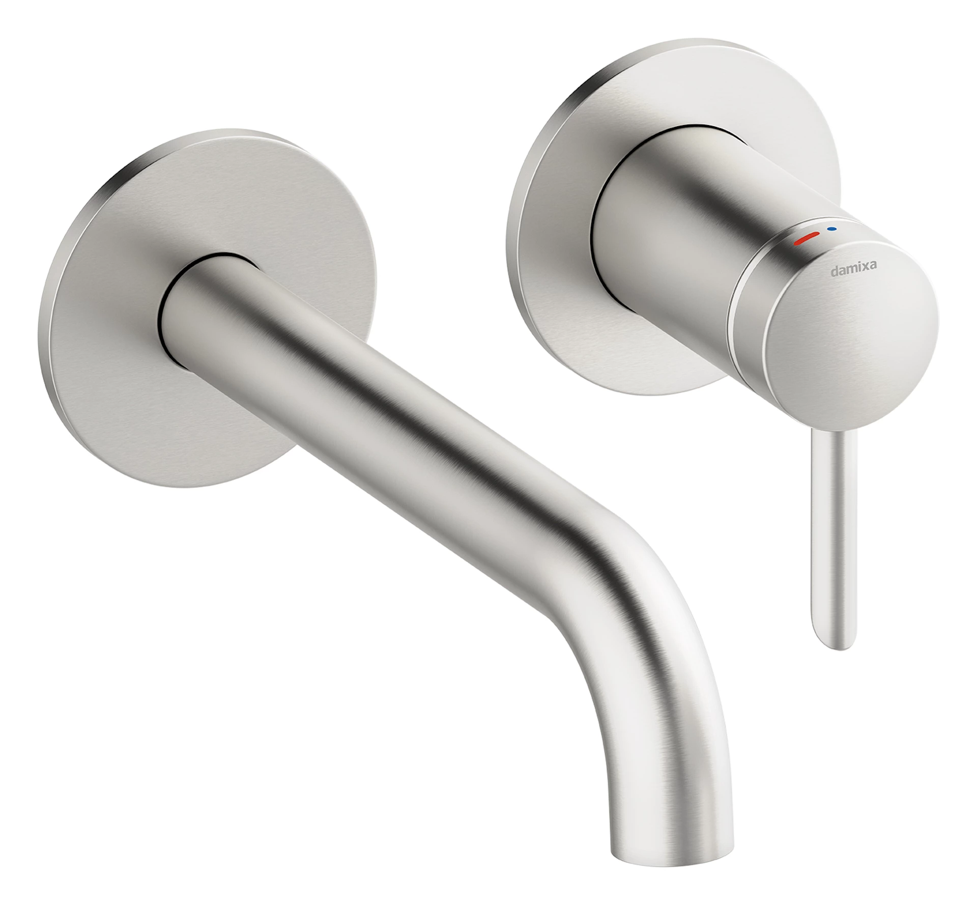 NRF9118046 - Iris servantkran for innbygging 180mm børstet stål - 