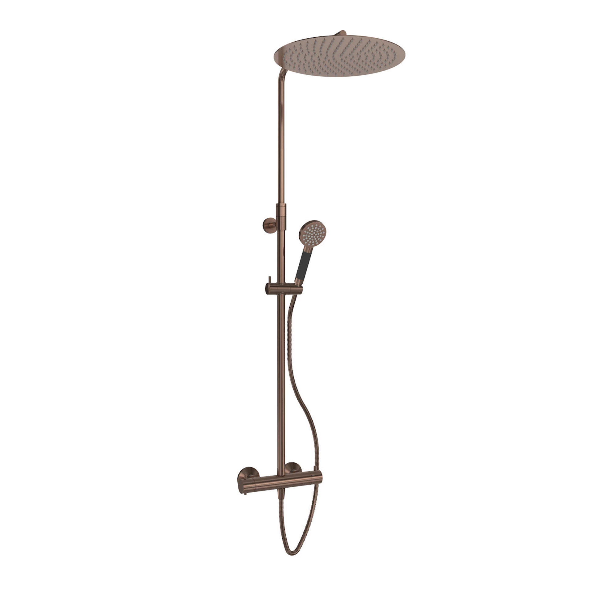 NRF1398695 - Rainshower rund HEDDA børstet rosegull - 